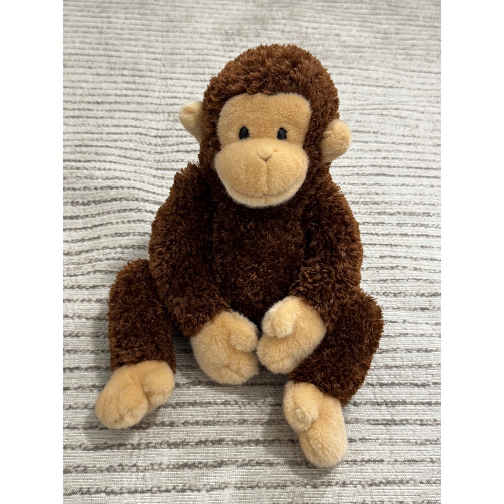 Ty Classic Twiddle Monkey Plush Vintage 2007 Brown Stuffed‎ Animal Toy 12 Inch